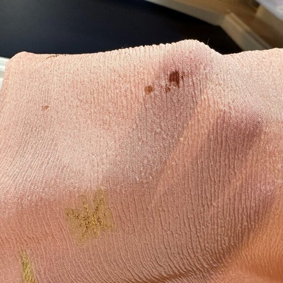 FOR Love & Lemons Pink Gilded  Start Maxi Dress Size Small - Picture 8 of 10